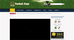 Desktop Screenshot of footballfiano.com